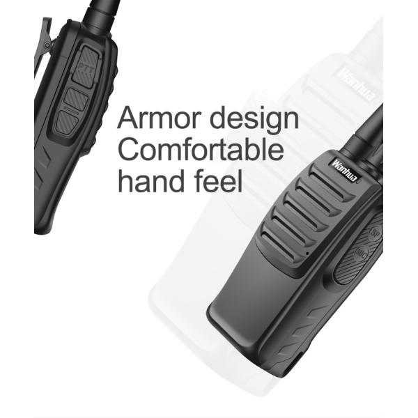 Hotel Wanhua WH27E Walkie Talkie Customizable 170*60*35MM Professional Long Range UHF