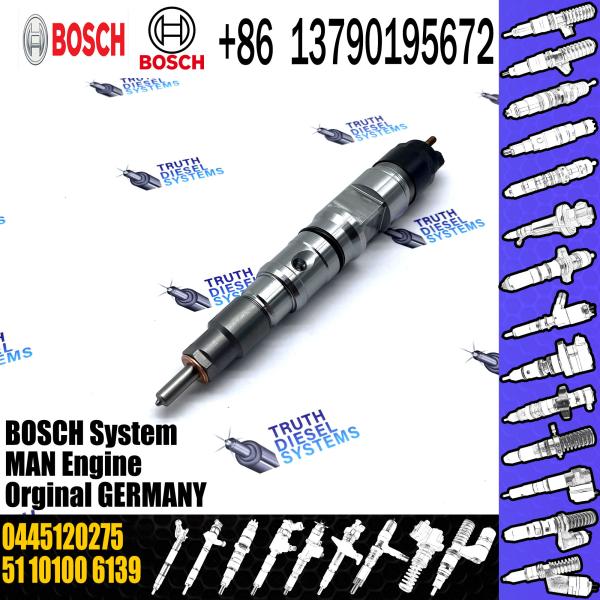 Common Rail Injector 0445120529 0445120186 0445120275 For Engine Spare parts