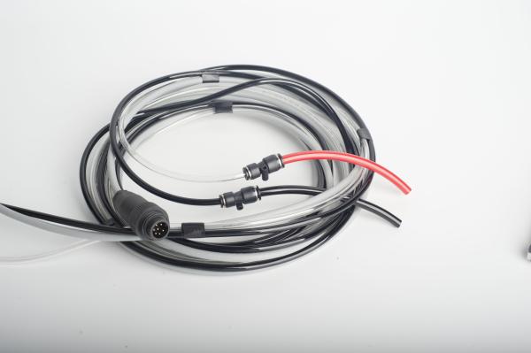 100KV Electrostatic Powder Coating Gun 150mm*90mm Cup Capacity 5m Cable Length