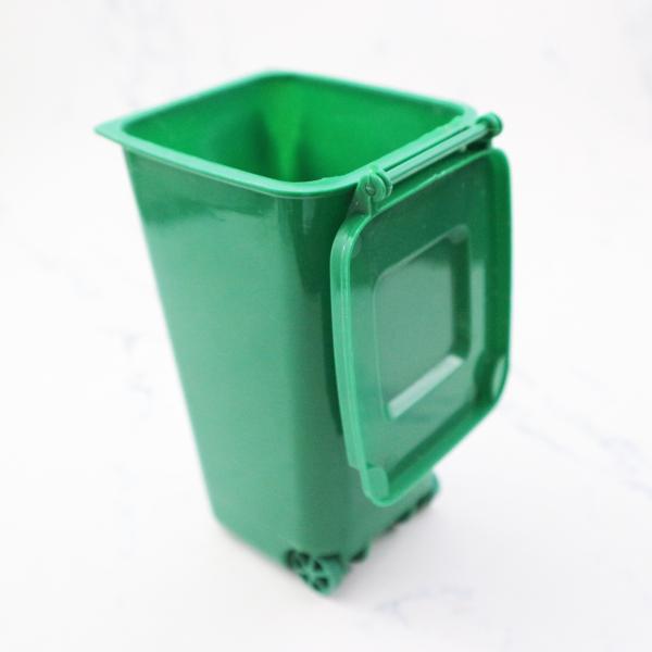 Promotional Eco Friendly Kids Desktop Mini Trash Can Fancy Table Pen Holder for Christmas Gift