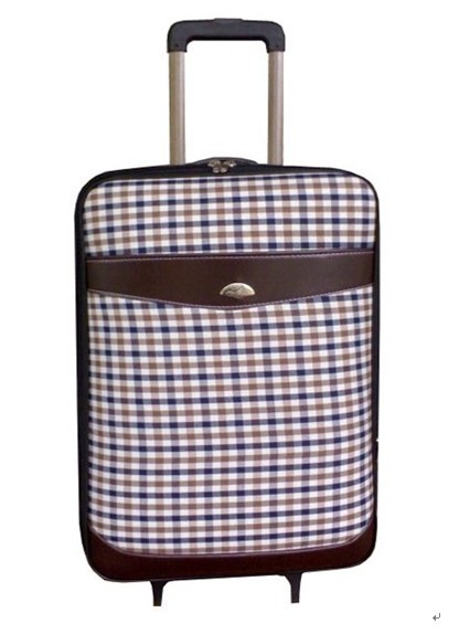 Portable and fashionable design polyester/ nylon Trolley Bag have Skating wheels 