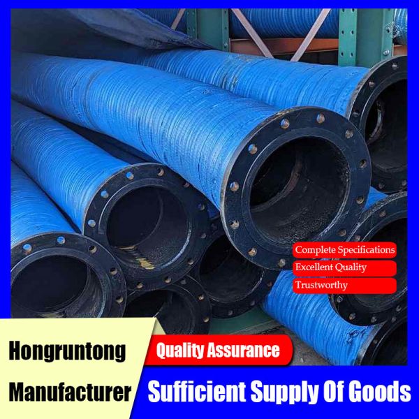 Leak Proof Structure Flanged Dredge Hose Pipe For Heavy Duty Dredging