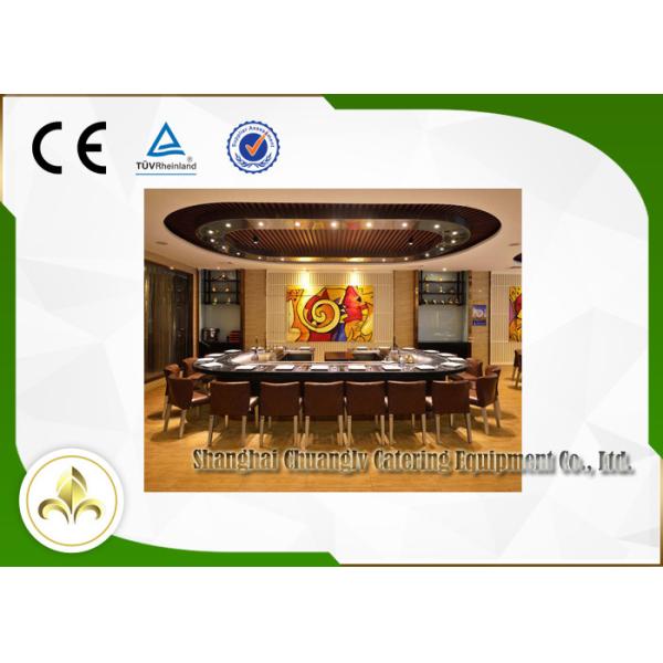 Tabla al aire libre de encargo de Hibachi, parrilla de acero inoxidable de Teppanyaki al aire libre