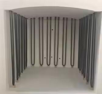 1800C Alta temperatura en forma de U Mosi2 elemento térmico para horno de muffle
