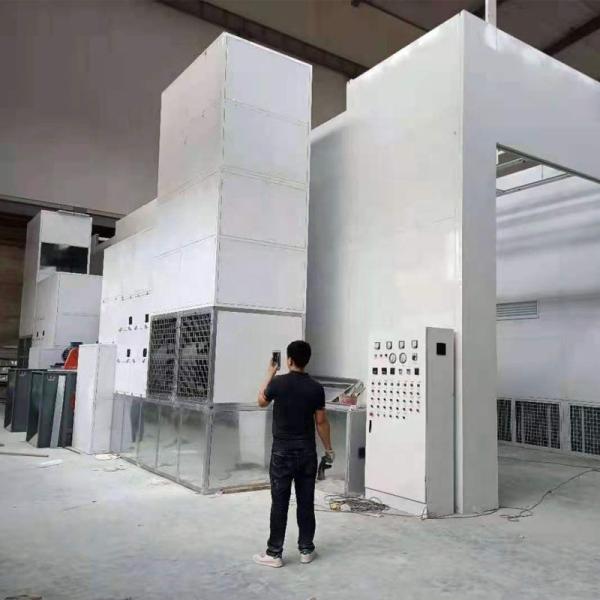 25m Truck Spray Booth com Rockwool Wallboard e Vários sem velocidade de carga