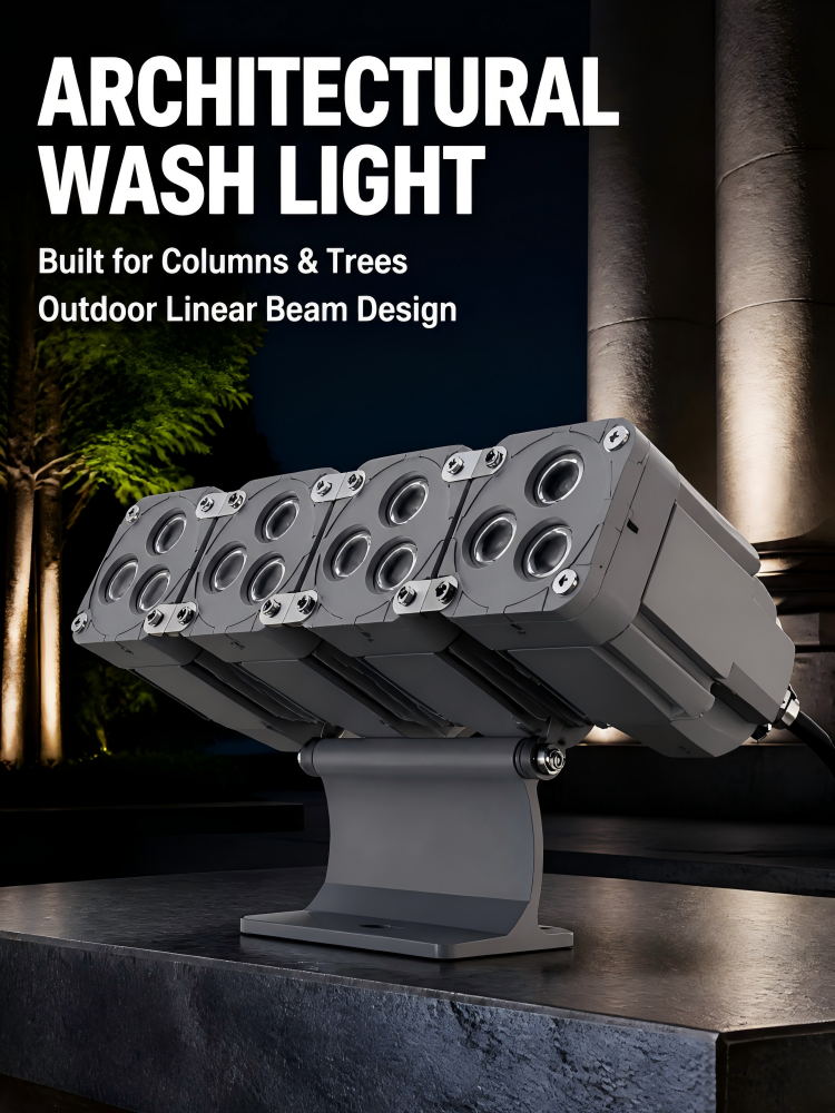 Multi Angle Separable LED Flood Light Aluminum Outdoor Landscape Lighting for Hotel Courtyard Garden Tree Upward Project