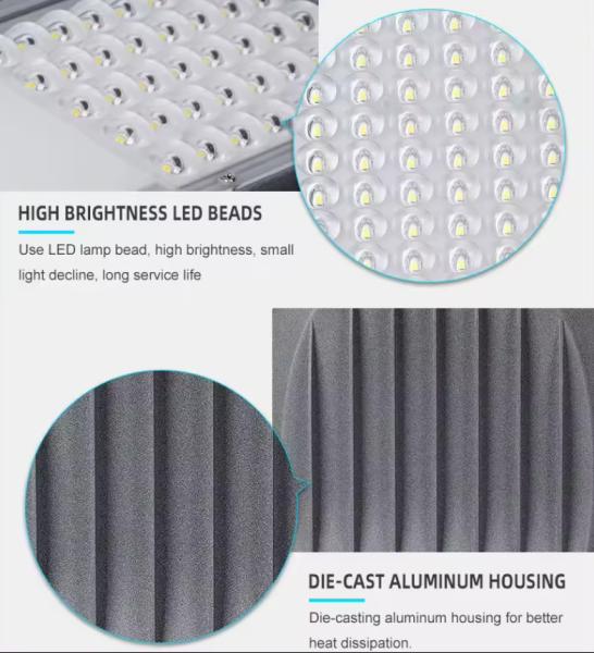 LED Integrated Street Lamp Head New Rural Outdoor High-Light Household Waterproof High-Pole Light Market Power Dob Road
