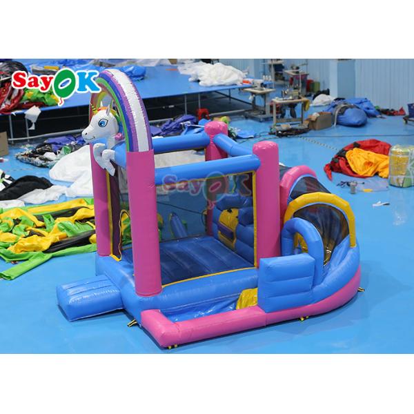 Dinosaur Inflatable Bounce House Water Slide Combo Commercial Bouncy Castle