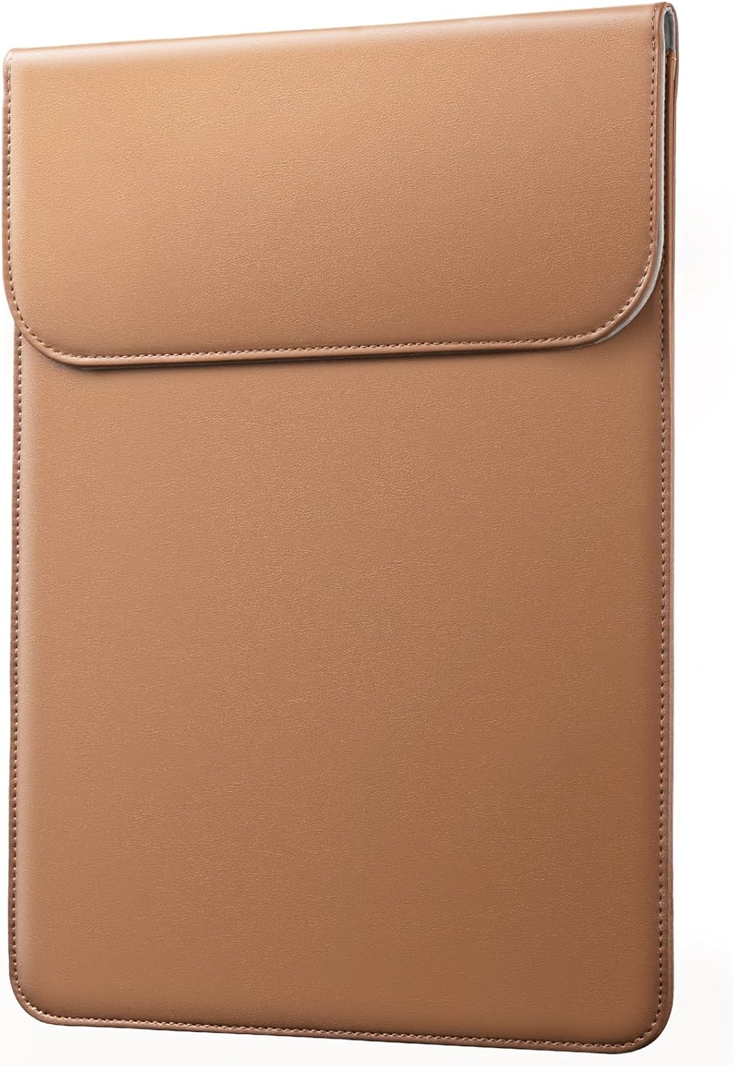 Wholesale 13 Inch Laptop Sleeve Large Faux Suede Neoprene PU Leather Case Durable Simple Style Small Accessory Case Wholesale OEM/ODM/Private Label