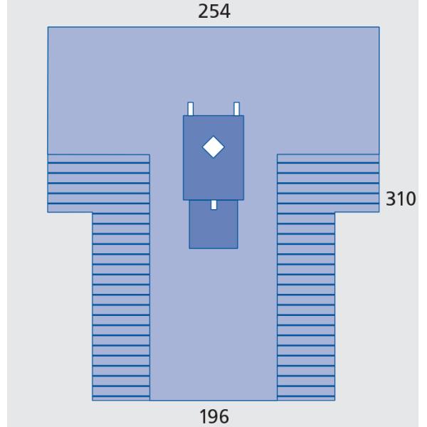 Absorbent ETO Thyroid Sterile Medical Pack With Tube Holder