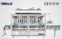 Máquina de llenado de lubricante 1L-4L 8 boquillas estilo de peso totalmente automático para contenedores