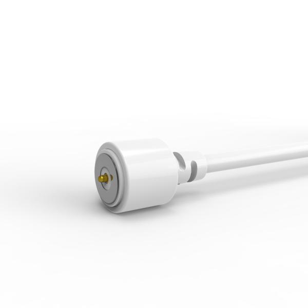 Connecteur magnétique à ressort à 2 positions pour broche Pogo vers connecteur de câble magnétique USB A