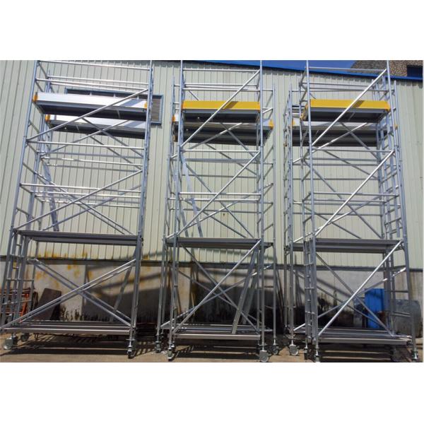 Construction 6m Scaffold Tower Aluminum 6061-T6 Lightweight Scaffold Tower