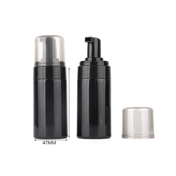 100ml Shiny Black Foam Pump Plastic Cosmetic Bottles