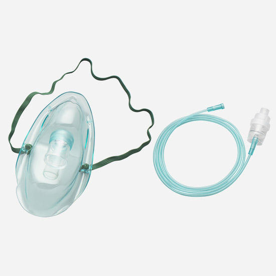 Medical-Grade Oxygen Mask with Leak-Proof Nebulizer Mask and 6cc/8cc Cup for Effective Respiratory Therapy