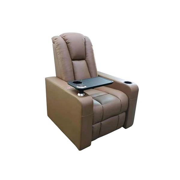 TUV VIP Cinema Chair Leather Electric Theater Sofa For Commercial Furniture