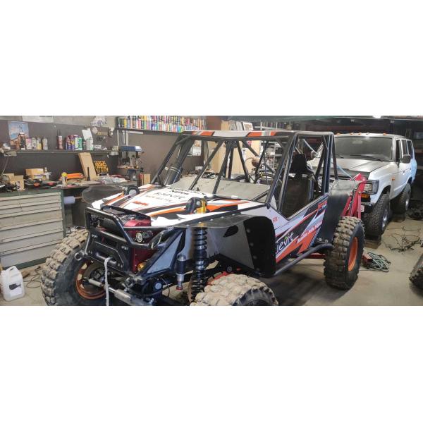 Aluminum 2.5 Coilover Racing Shock 8in-16in Travel Adjustable Shocks