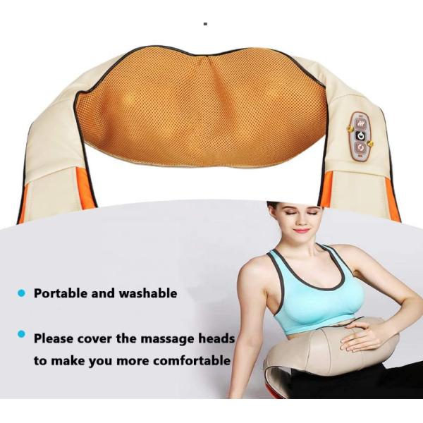 Home And Vehical Use Electric Neck And Shoulder Massager Three Button Simple Operation