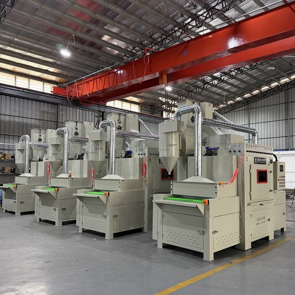 Conveyor Type Dustless Automatic Sandblasting Machine