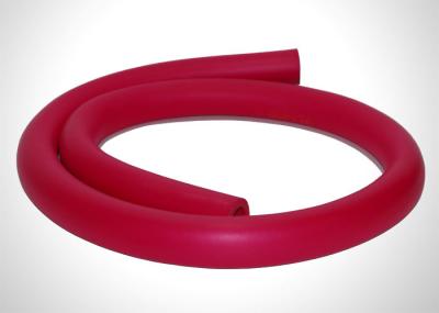Red Color Water Heater Pipe Insulation / Air Conditioning Copper Tubing Insulation