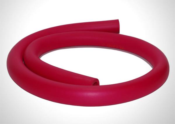 Blue Rubber Foam Insulation Tube , Air Conditioner Copper Pipe Insulation Fireproof