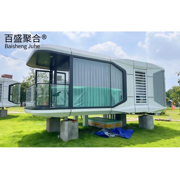 Casa pré-fabricada de aço com instalação rápida e design modular