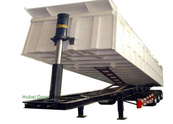 HYVA hydraulic Cylinder typer dump tipper tri-axle 50ton  3-Axles Rear Tipper Semi Trailer 29 - 35 Ton