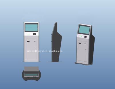 Lobby Dual Screen Bill Payment Kiosks with 19 Infrared touch screen