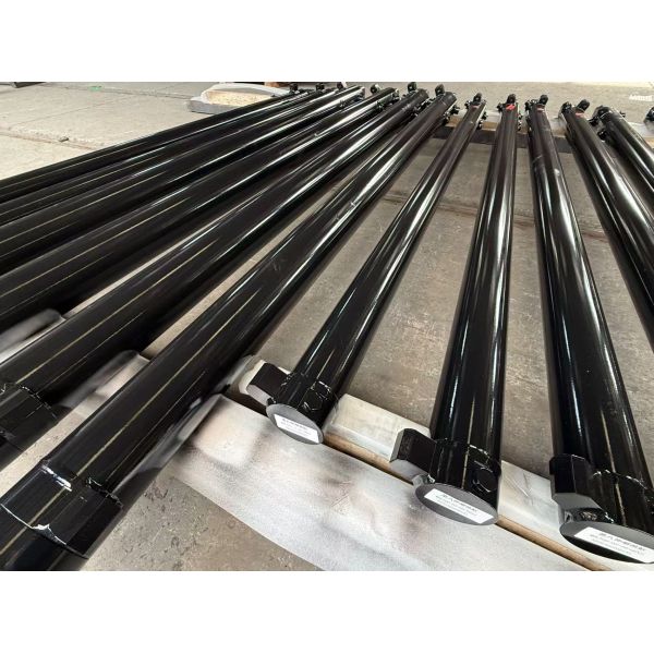 Heavy Duty Steel Telescopic Hydraulic Cylinder With Hard Chrome Plated Surface