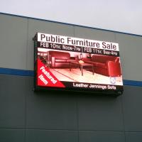 6.667mm Outdoor LED Display Board P6 Fixado para Audiências de Rua