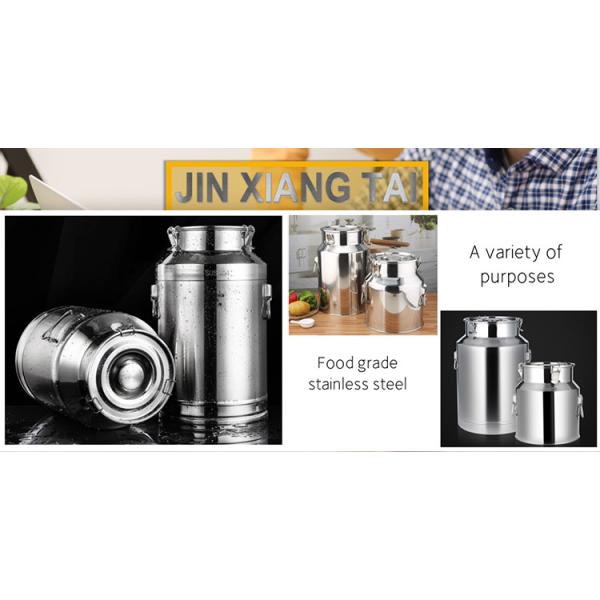 Sealing container 22 litres Cow Milking Machine Stainless Steel milk can
