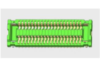 Eletrônico de placa para placa RF conector preto Micro BTB conector 0,8 mm de altura
