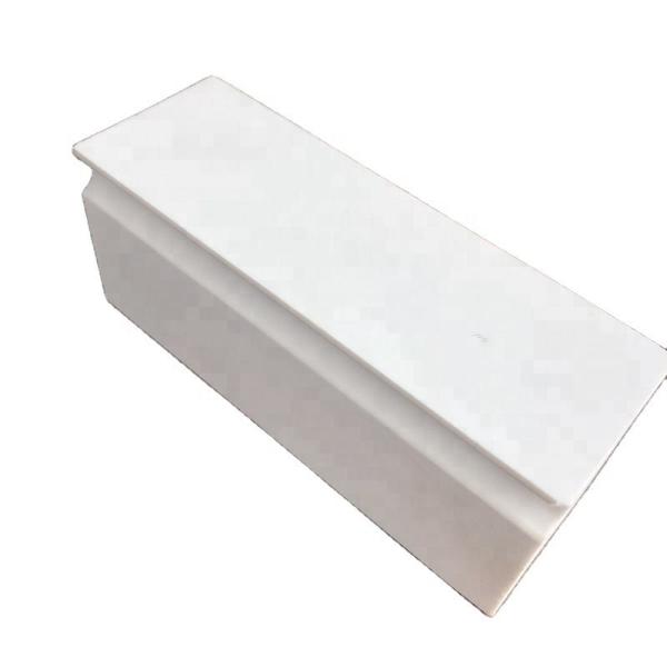 Cold Crushing Strength 90MPa Alumina Cement Ceramic Corundum Insulating Fire Bricks