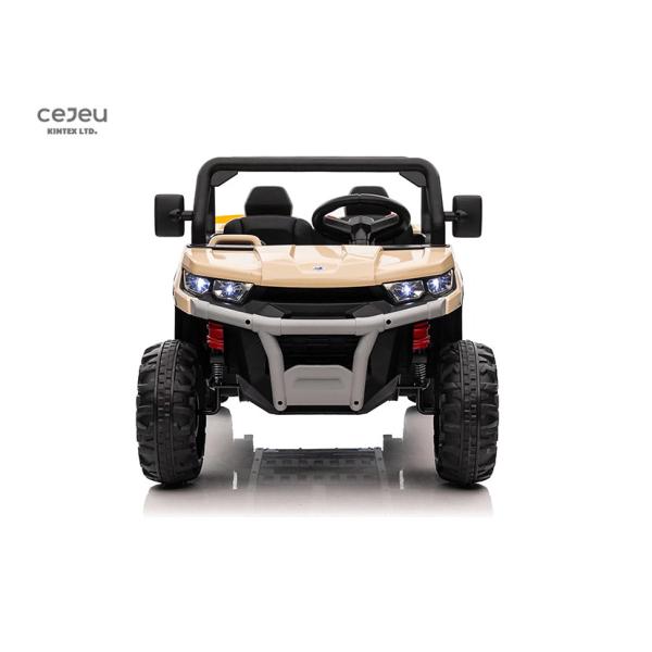12V Battery Powered Kids Electric UTV With Realistic Horn