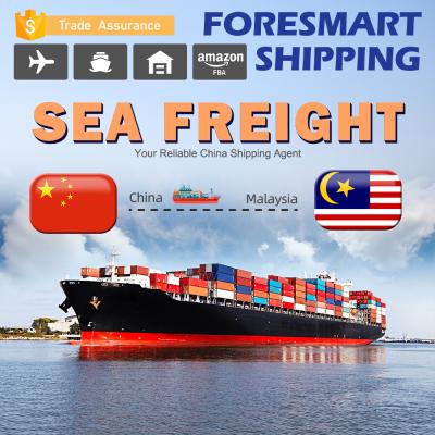 China aos serviços de frete internacionais do mar de Malásia