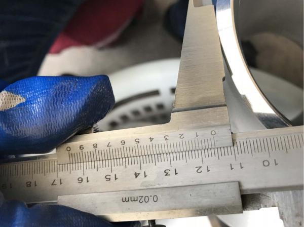 T vermelho de aço frente e verso super 88.9*60.3mm dos encaixes de tubulação do En 10253-4-3