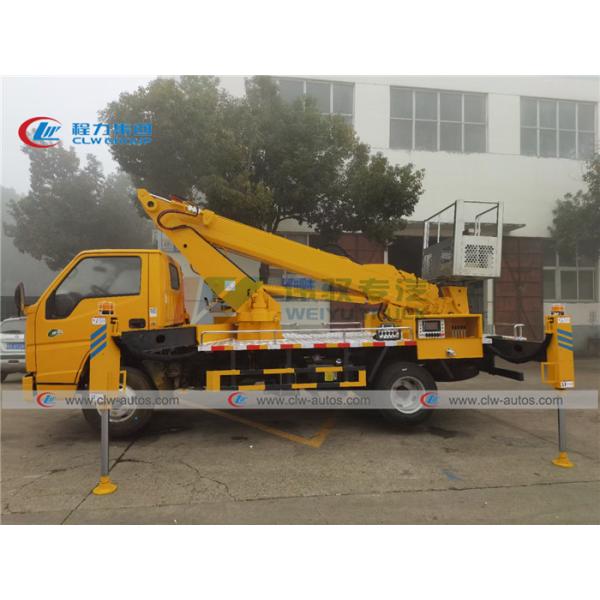 Camion de plate-forme de JMC 21M Telescopic Aerial Working pour la réparation de réverbère