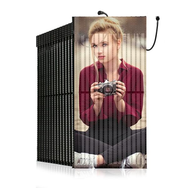 IP65 P8 p15 p31 Flexible Led Curtain Screen Stage Aluminum Led Mesh Curtain Screen