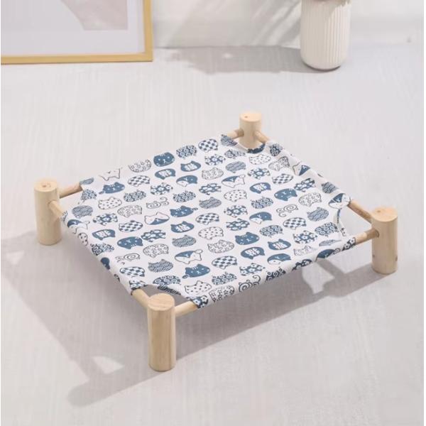 Wooden Pet Hammock Beds Disassembled Dog Hammock Bed Sustainable