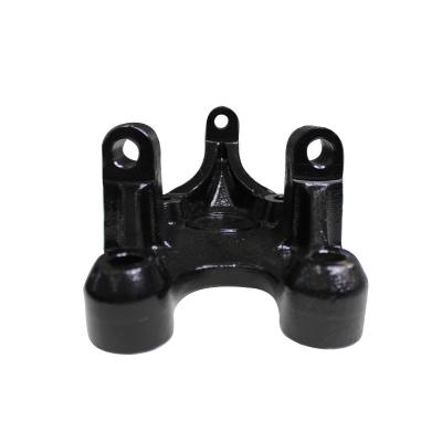 Plaque d'acier de pont intermédiaire absorbeur de choc support LH RH Fer pour camions lourds