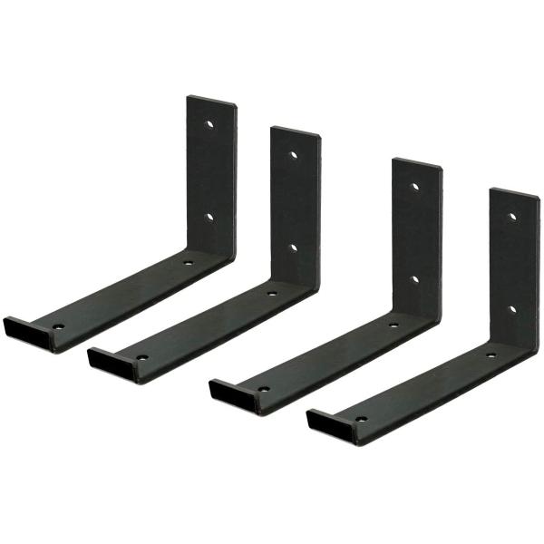 Тяжелый груз винтажный рафт кронштейн упадет толстый 12 дюймов железной стены висящий плавучий золотой рафт кронштейн