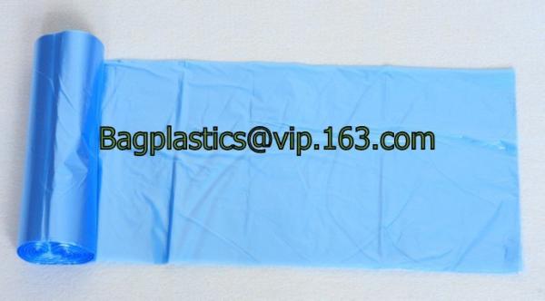 Trash Bags Biodegradable,4-6 Gallon Garbage bags Recycling Degradable small Garbage Bags Compostable Bags Leak Proof Rub