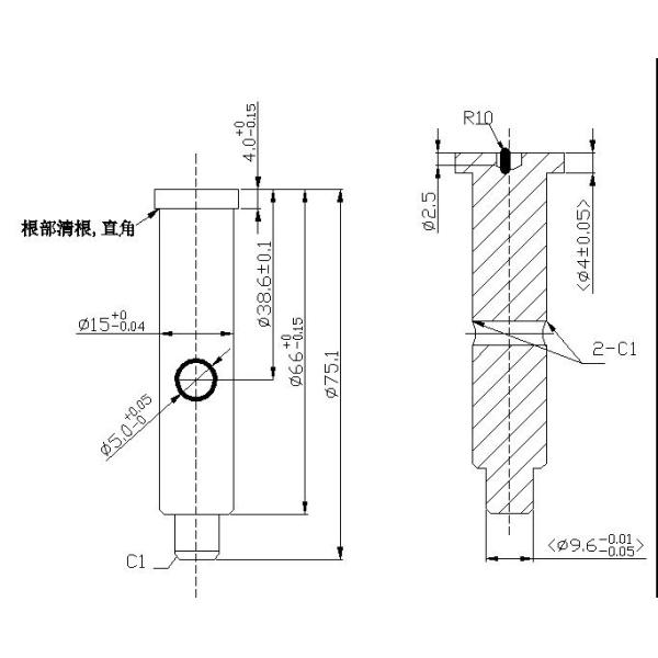 Fixed rotating shaft for automobile doors and windows; Hexagonal axis,Automobile axle ANSI Drive Shaft Pin , 98.6g stainless steel hinges removable pin