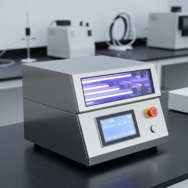 PLC Control Stainless Steel UV Curing Machine With 365nm UV Lamp For AC220V 50HZ Power Supply