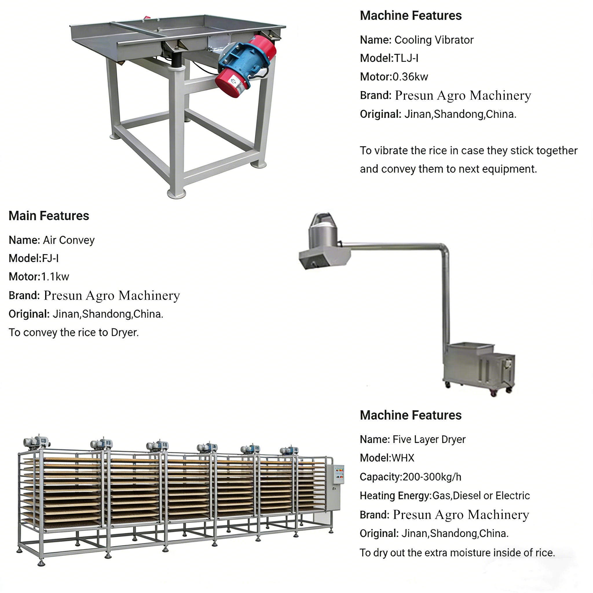 Nutritional Rice Processing Equipment 100kg Per Hour Nutritional Rice Processing Machine For Sale