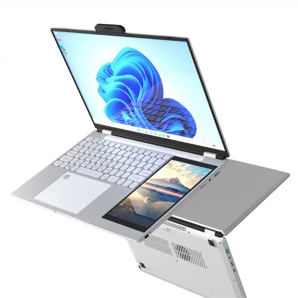 Fingerprint Student Laptop Computers With 15.6 IPS 7 Touch Screen Dual Screen OEM