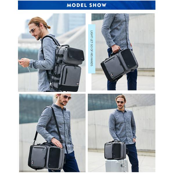 Multifunctional 600D Oxford Cloth Modern Laptop Backpack 20 Litre