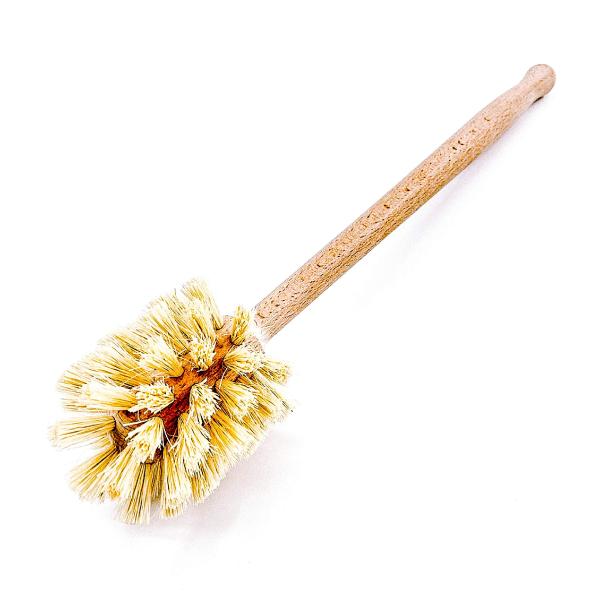 Щетка чистки ручки кухни прочная длинная с сизалем