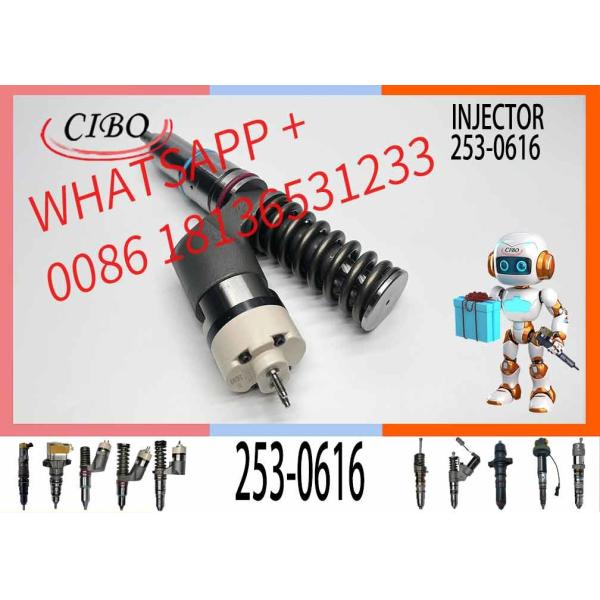 Китай большой завод хорошая цена c15/c18 bebe4d25001 253-0616 поставщик топливной форсунки