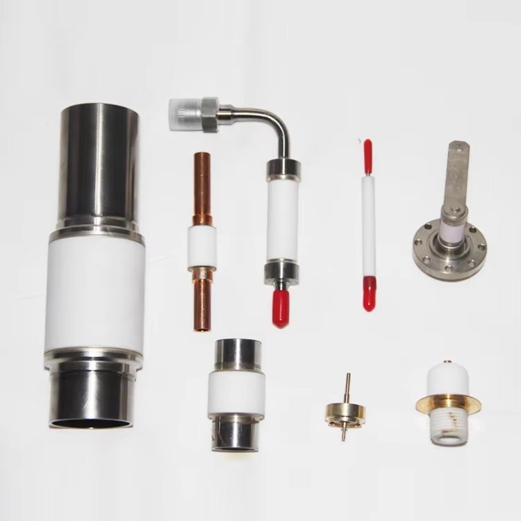 Vacuum Electrode KF Flange Feedthrough Connector Alumina Ceramic Components